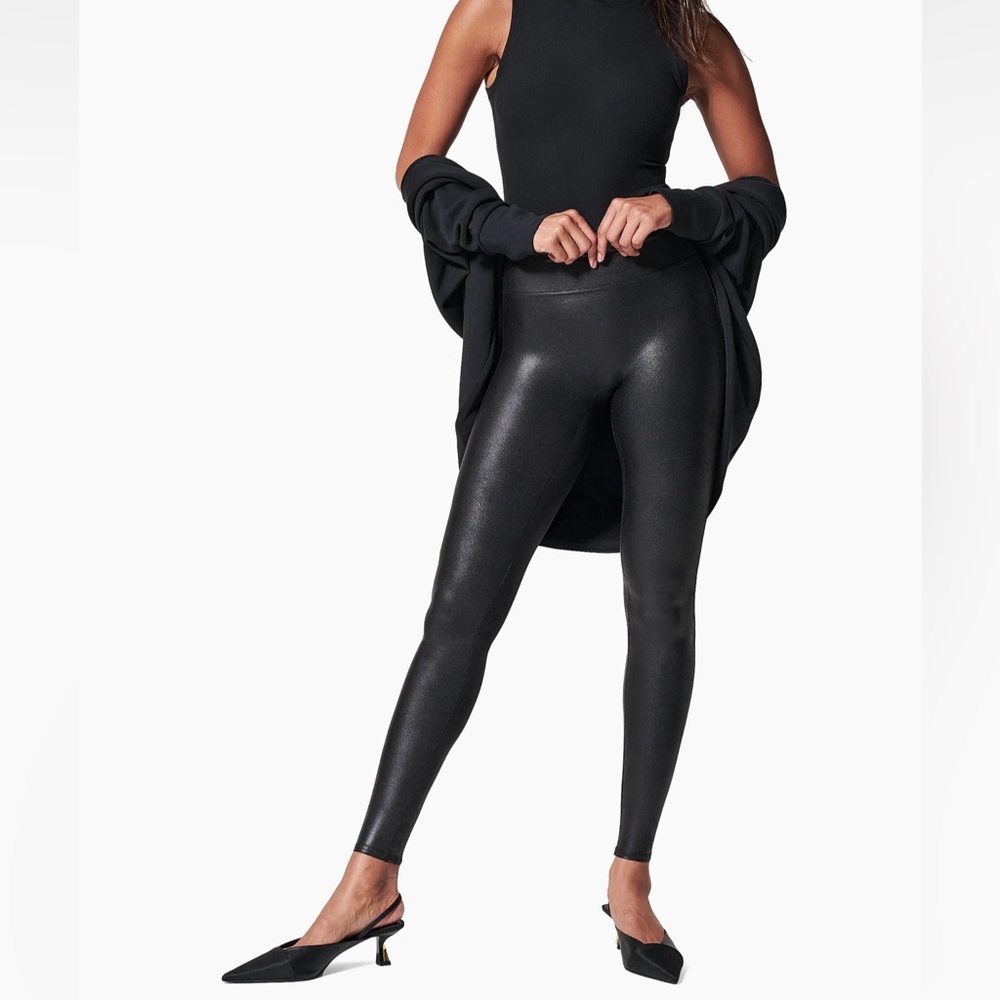 SPANX Faux Leather‎ Leggings